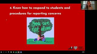 Suicide Prevention Training for School Staff, PART ONE