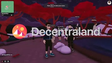 Decentraland Play-to-Earn Crypto Blockchain NFT Game | New P2E Games