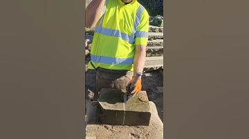 100mm stone splitting #construction #stone #stonework s