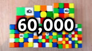 PREGUNTAS y RESPUESTAS 60K | Resolviendo cubos 2x2 - 7x7