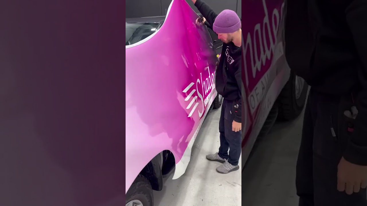 Pink Ford Ranger Wrap - CRG Designs