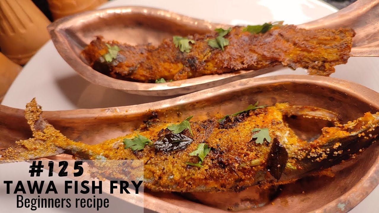 Taway Fish How to make perfect Tawa fish fry |Easy fish fry recipe for beginners ...