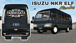 ISUZU NKR ELF MICROBUS | MOD BUSSID DETAIL screenshot 4