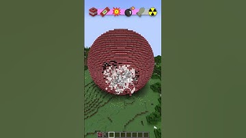 1 v 1,000,000 TNT Explosion in Minecraft 💥