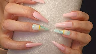 ASMR Fast Styrofoam Scratching | No Talking |Long Nails