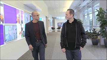 Satya Nadella: His first interview as CEO of Microsoft | News TUBE