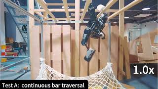 SwingBot: Learning Whole-Body Brachiation for Humanoid Robots