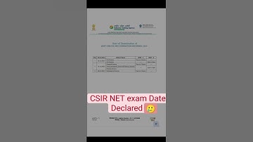 Me after seeing CSIR NET exam Date 🥲 ।। CSIR NET December exam date declared by NTA #csirnet #shorts