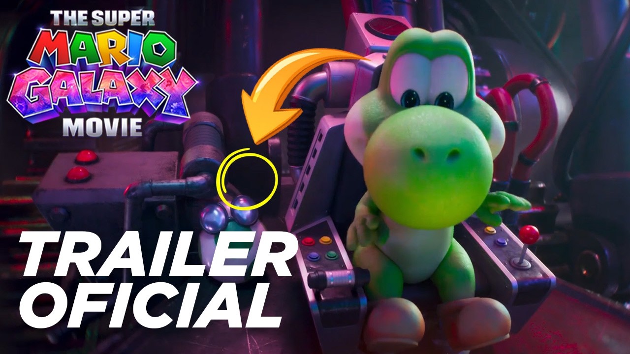 NUEVO TRAILER OFICIAL DE MARIO GALAXY MOVIE | EL IMPERIO DE BOWSER JR