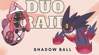 DUO RAID - ONE MEGA GENGAR (SHADOW BALL) VS TAPU LELE screenshot 5