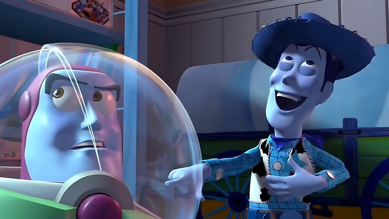 Toy Story - Woody Laughing to Buzz!!! | Sponsored by Gamavission Csupo Effects 