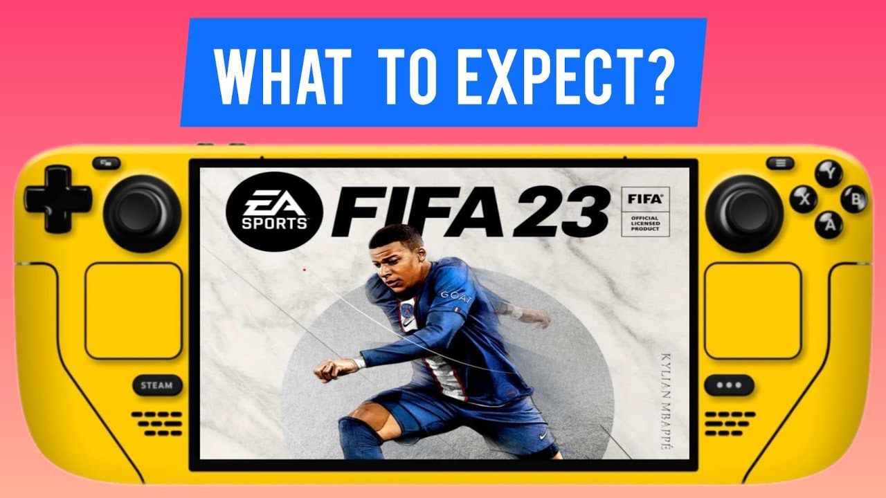 FIFA 23 AGORA RODA NO STEAM DECK VIA XCLOUD #fifa #steamdeck