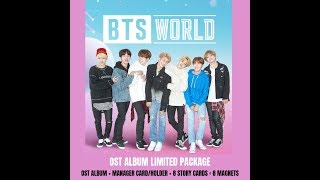 UNBOXING The BTS World OST Limited Edition CD