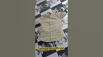 New Sanganeri print 🔥🔥🔥||#shorts #viralshort  #youtubeshorts #trendingshorts #fashionworld #shirts