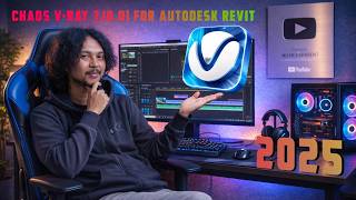 CARA INSTALL Chaos V-Ray 7.10.01 for Autodesk Revit Edition 2025