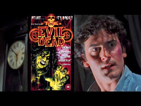 Comparing the UK VHS Cut of Evil Dead (1981) to the Blu-ray. What the BBFC didn't want you to see