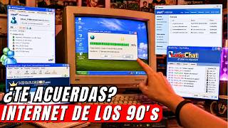Así era el INTERNET En Los 90s y 2000s
