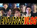 【スト6】EVOJ2026/DAY3思い出VLOG。遭遇した関係者にインタビューしてみた。フェンリっち、こてつ。さん、taizenさん、cosaさん、じゃじい、なかおさん、かずのこ/SF6/エボ