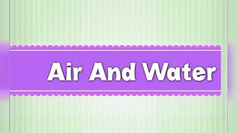 Class 2 ll EVS ll Air and Water ll Rising Star International School, Bikaner
