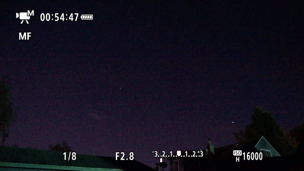 Testing the Canon 90D Video on the Night Sky for Stars YouTube