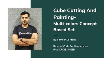 Cube Cutting And Painting-Multicolor Concept- Advance Level-Part 2
