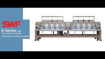 SWF K-Series Dual Function Embroidery Machine