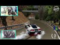 Tight touge drifting on yamaga  evlrabbit drift division street c7  900 steering wheel gameplay