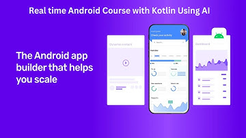 Session 1) Introduction of Android Real time Android Course with Kotlin Using AI  | AndroIndian