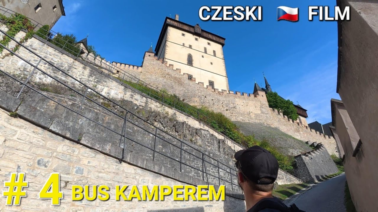 Czeski Film Bus Kamperem Odcinek 4 Klasztor w Sazawie Zamek Karlstejn