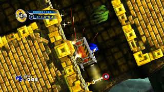 Мульт Sonic 4 Episode I Beta Strange Mine Cart