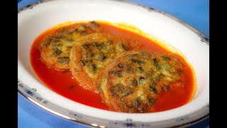 Tortitas de Ejotes en salsa Guajillo/Subtitles in English