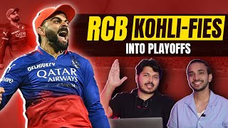 Number 10 to playoffs in 2 weeks | RCB vs CSK | @Shubhamgaur09 @ayootaran