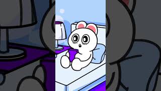 When You Left Your Door Open (Animation Meme) #Funny #Shorts