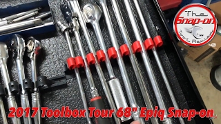 68" Snap-on Epiq Toolbox Tour! Must See!!!