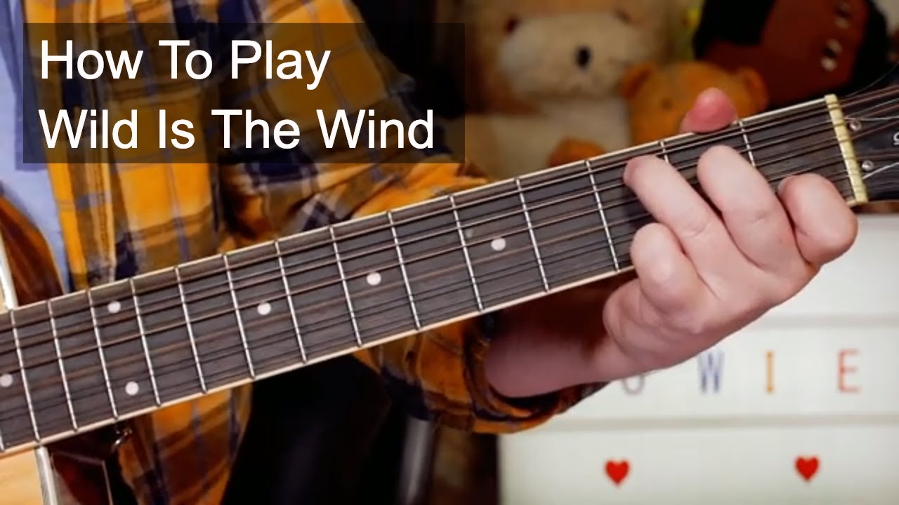 'Wild Is The Wind' David Bowie Acoustic Guitar Lesson YouTube