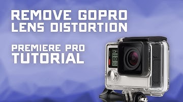 How to Remove GoPro Style Fisheye Lens Distortion - Premiere Pro Tutorial