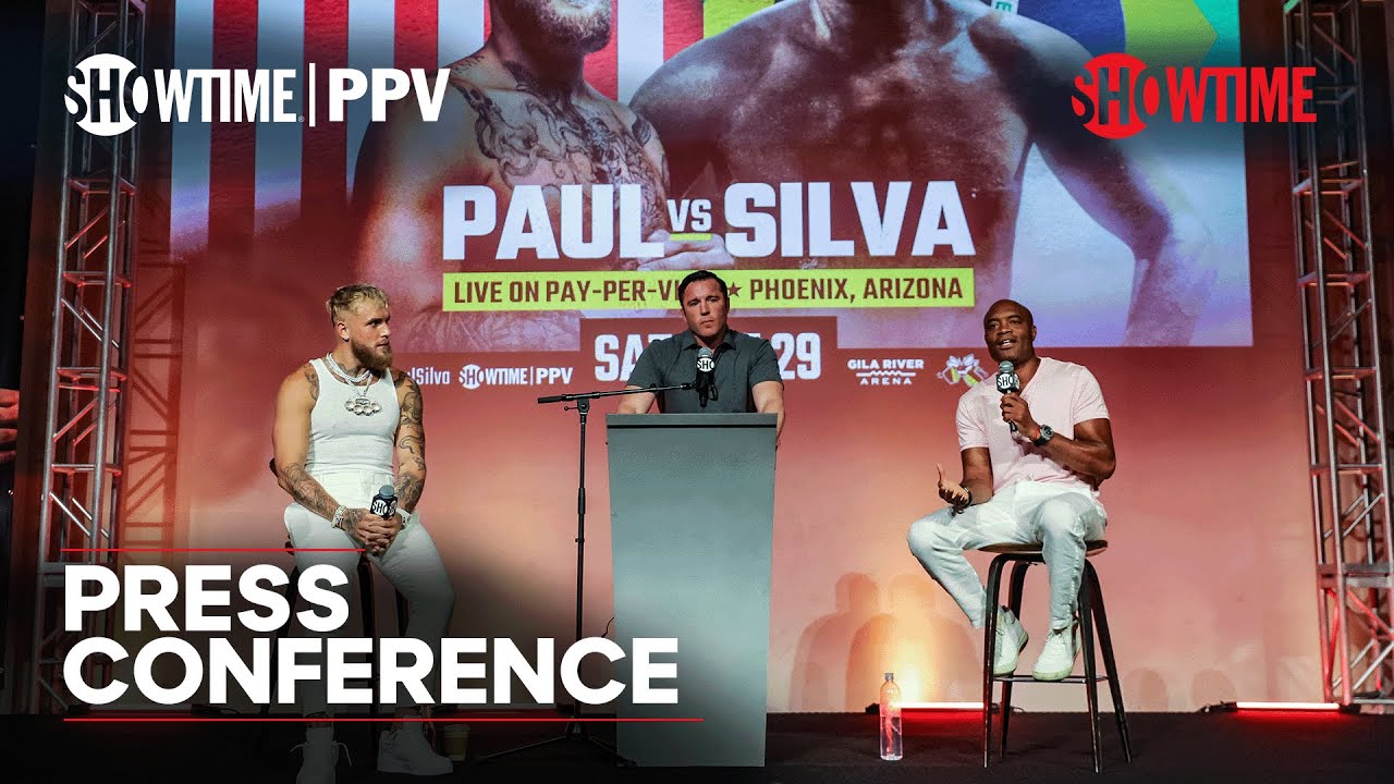 Jake Paul vs Anderson Silva - FINAL PRESS CONFERENCE LIVE