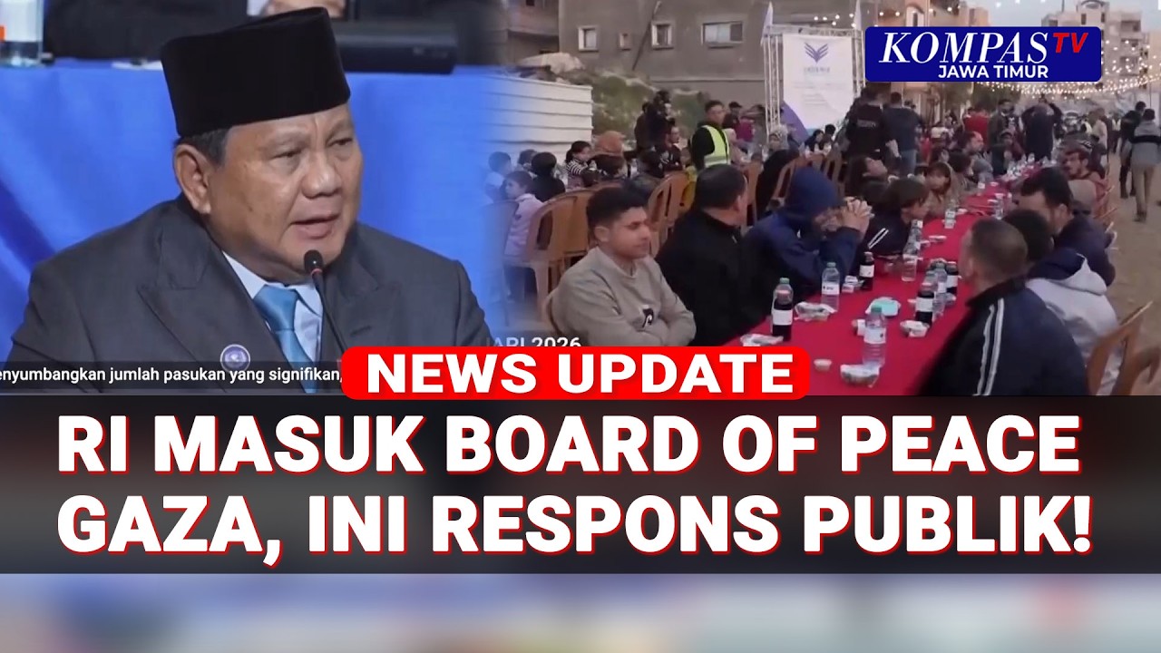 RI Masuk BOD Inisiatif Trump Saat Gaza Masih Diserang Israel, Ini Respons Publik!