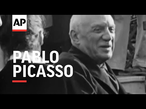 Pablo Picasso - 1973 | Movietone Moment | 8 April 2022