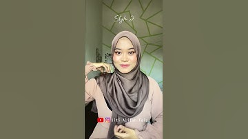 Tutorial Pashmina Silk untuk Lebaran #shorts