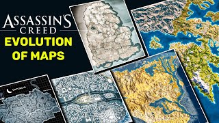 Evolution of Maps in Assassin's Creed Games (2007-2023)