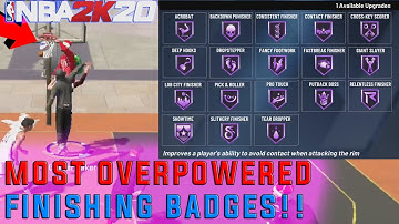 *NEW* BEST Finishing Badges in NBA 2k20! | become a slashing demigod w/ these animations in nba2k20