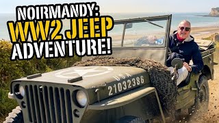Exploring Normandy In A WW2 Jeep - Part 1 France Vanlife