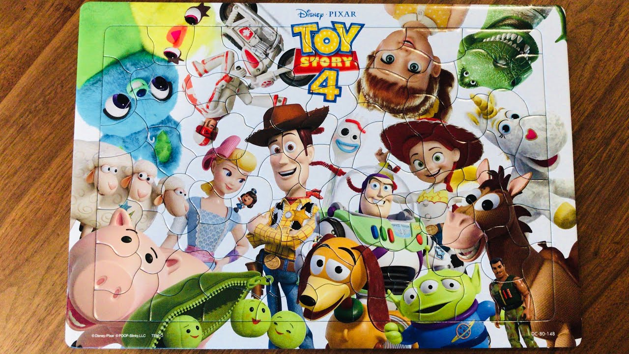 Toy story 4 child puzzles let’s enjoying to play the party!