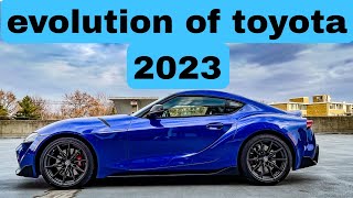 evolution of toyota 1935_2023