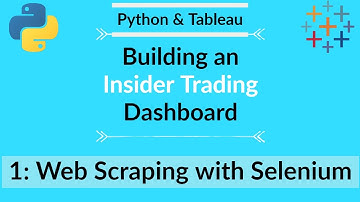 Web Scraping with Selenium - How I use Python with Tableau (E01)