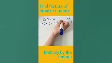 How To Multiply Using Factors Shorts Mathstricks 
