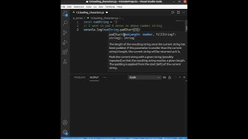 JS TIPS & TRICKS / ONE LINERS #13 #shorts -Leading zeros for a number