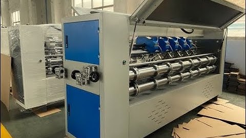 QH-PACK corrugated slitter scorer machine