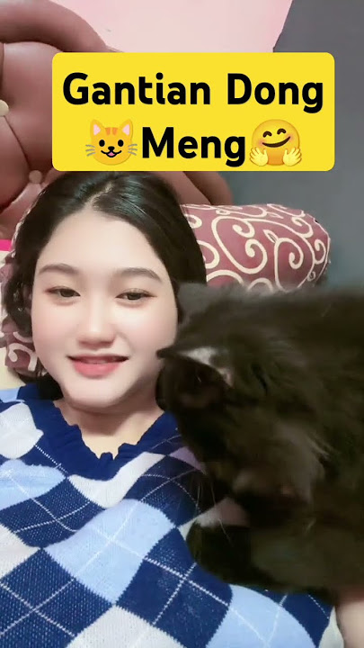Itunya Dipijitin Meong, #tt #abg #cantik #toge #kucing #pijat